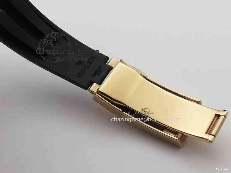 MiroTime 0110 Daytona 116515 Noob 1:1 Best Edition White Dial On Black Rubber Strap A7750 (Free Extra Strap) MultiPurpose 3739